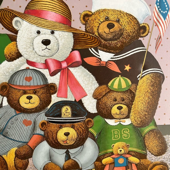 “GANGS ALL HERE” - Charles Wysocki 🧸 Vintage ART - Picture 7 of 10